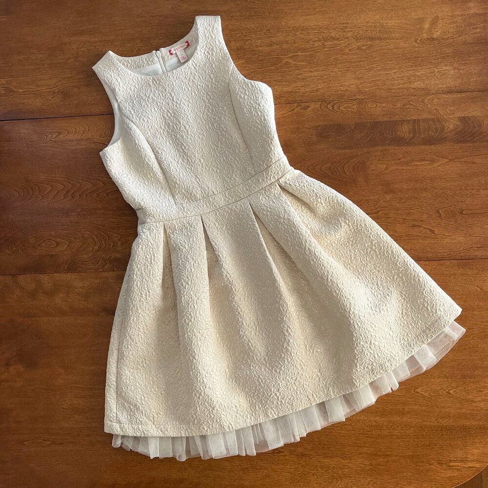Ruby & Bloom champagne sleeveless dress 14